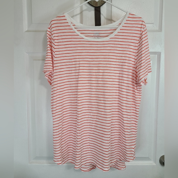 Old Navy Woman's Crewneck Short Sleeve T-Shirt,  Size: XL Color: Pink - Picture 3 of 14